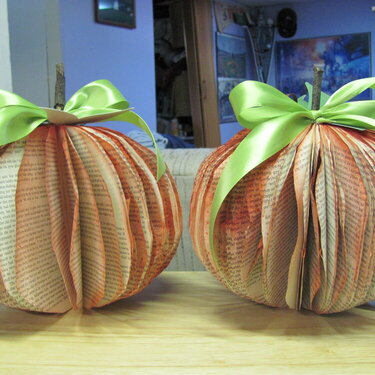 Recycled Pumpkins