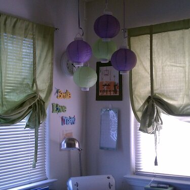 My Paper Lanterns and Curtains