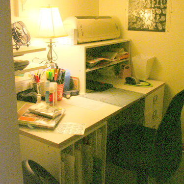 the desk