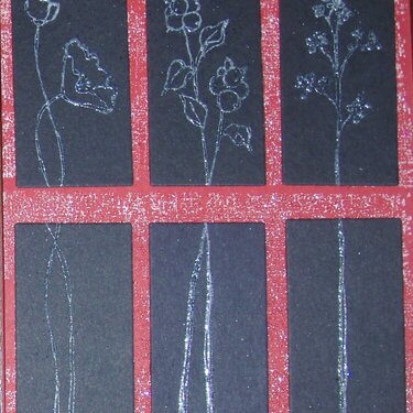 Embossed Flower Card