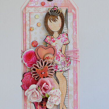 &quot;Prima&quot; Julie Nutting Tag/Card