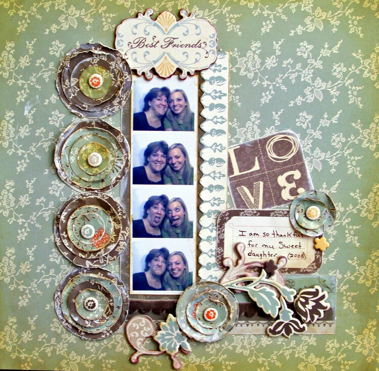 Best Friends...&quot;My Scrapbook Nook March Kit&quot;