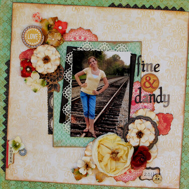 Fine &amp; Dandy...Video Tutorial Available...