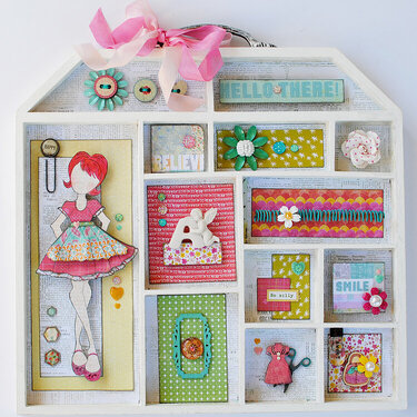 Julie Nutting Altered Doll House... &quot;PRIMA&quot;