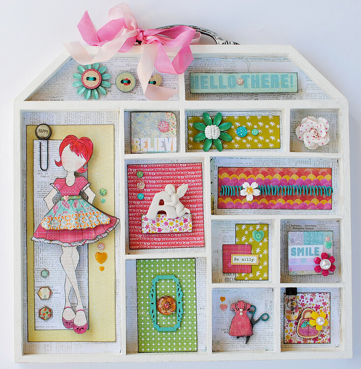 Julie Nutting Altered Doll House... &quot;PRIMA&quot;