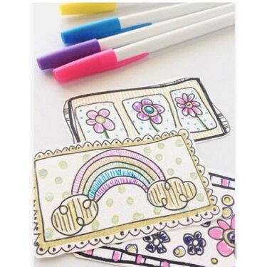 Mini note cards