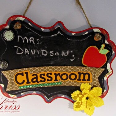 Classroom Sign