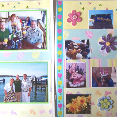 * Page 1 &amp; 2 of Easter Layout