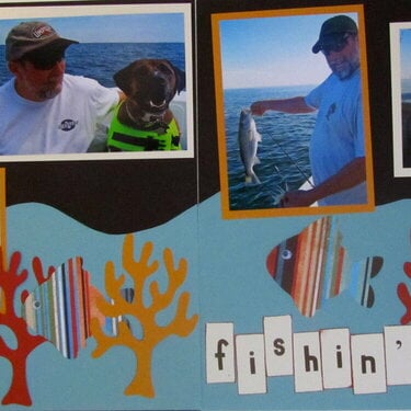 *Going Fishin&#039; Full Page Layout