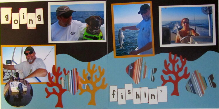 *Going Fishin&#039; Full Page Layout