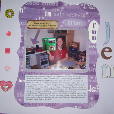 Jen &quot;Teach A Friend to Scrapbook Contest&quot;