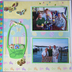 * Page 1 of Easter Layout