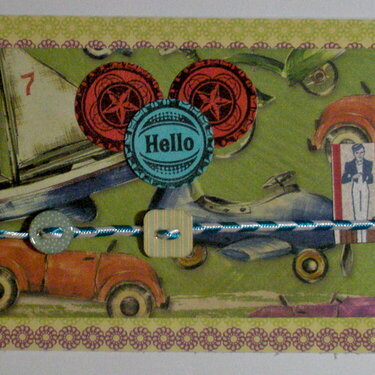 Hello Card for my Son-in-Law who is Deployed