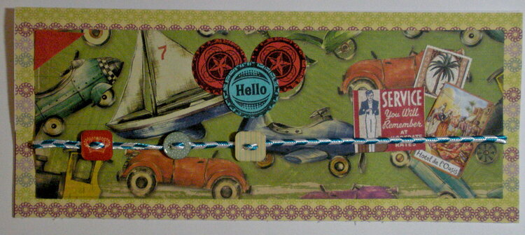 Hello Card for my Son-in-Law who is Deployed