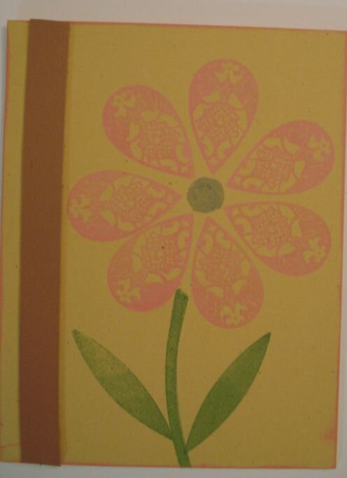 Flower card