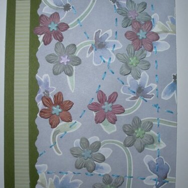 Anytime Card with Flowers