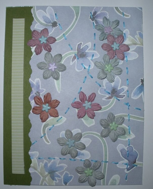 Anytime Card with Flowers