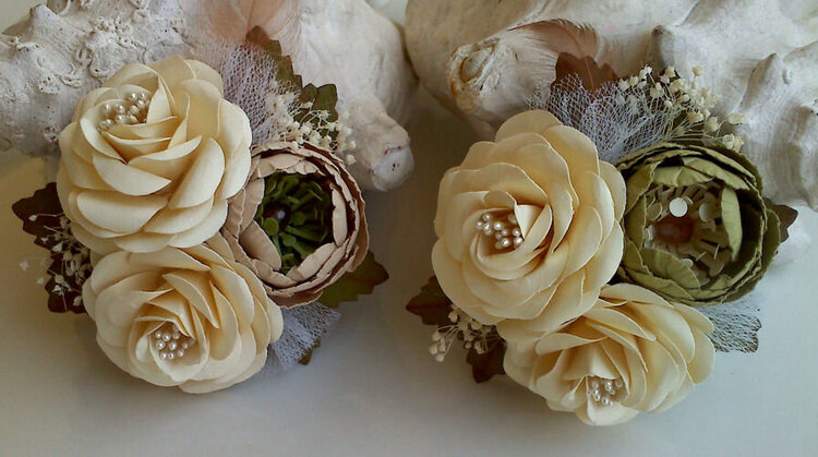 Corsages or Hair Pieces