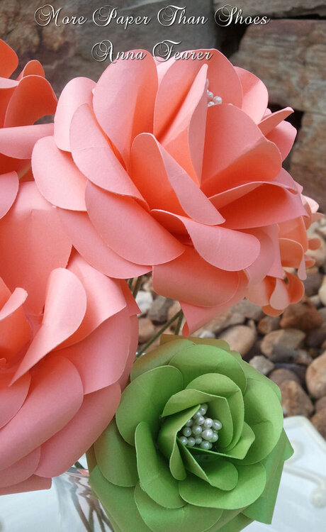Handmade Paper Roses - Special Order