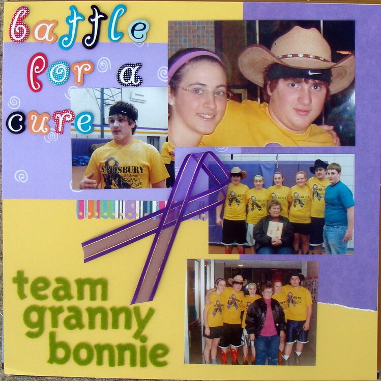 Battle for a Cure - Team Granny Bonnie