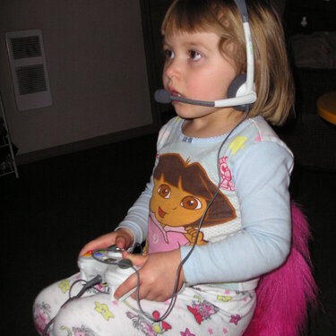 playing video games with dady oct 29