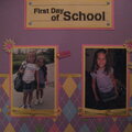 First day of School! left pg