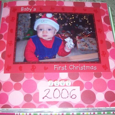 Baby&#039;s First Christmas 2006