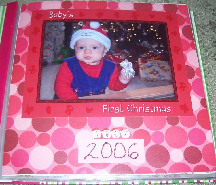 Baby&#039;s First Christmas 2006