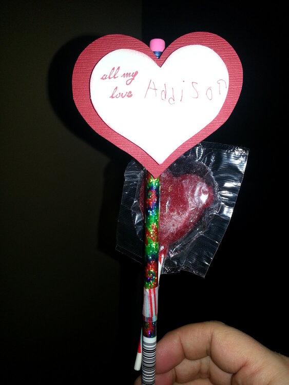 Valentine&#039;s Day School Favor (Back)