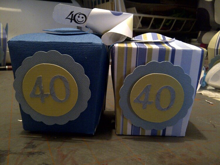 40th Birthday Favors