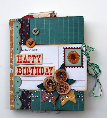 Happy Birthday Mini Album/Card