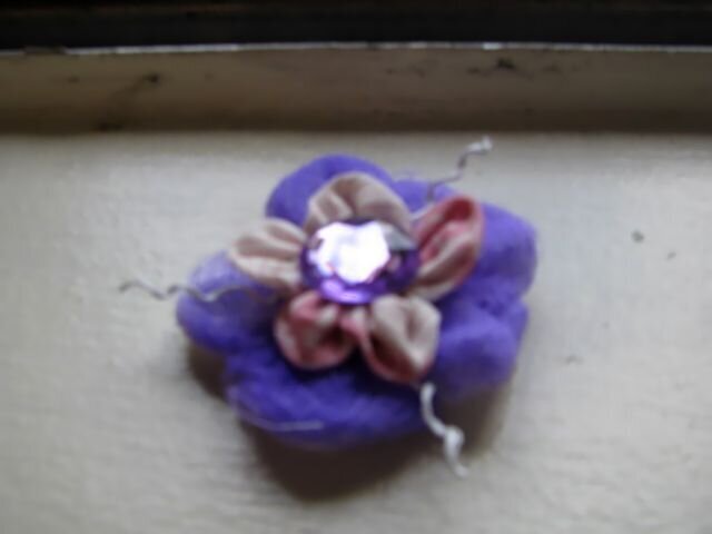handmade gauze flower