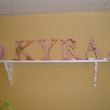 Name Letters for my Niece