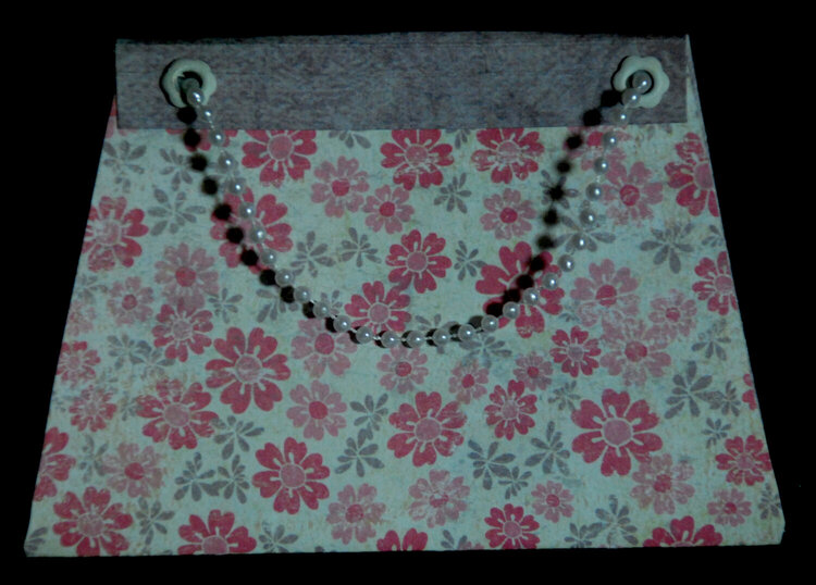 Back of card/purse