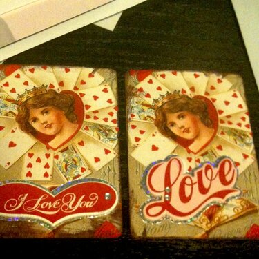 ATC CARD For Valentines Day Anything goes swap