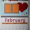 February Calendar Page