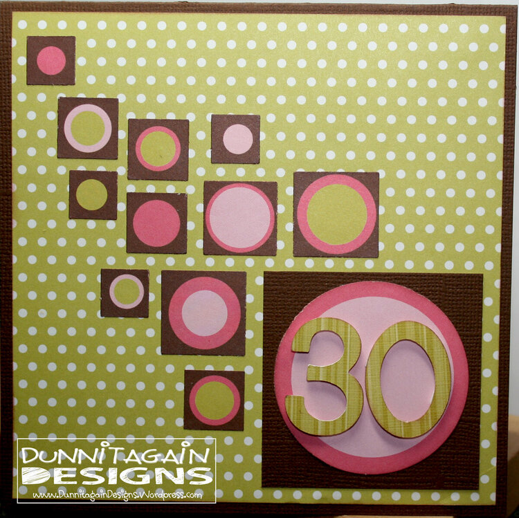 Geometric 30th Birthday