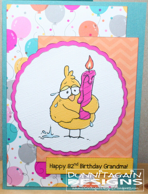 BirdBrain Birthday Candle