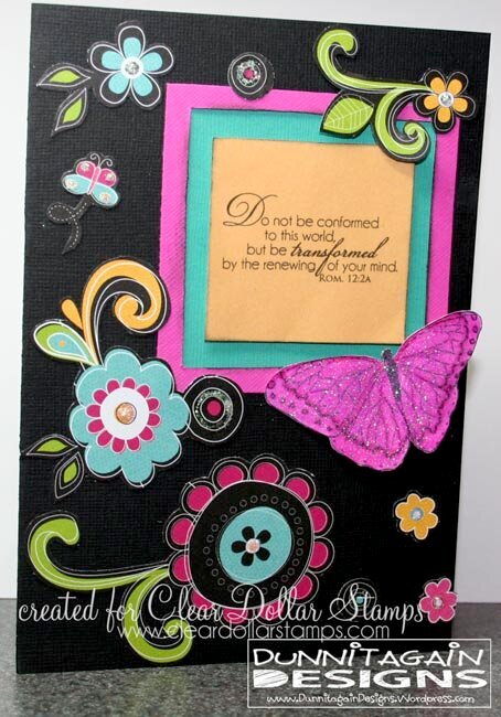 Be Transformed (outside) - Clear Dollar Stamps