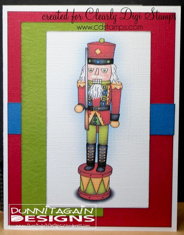 Nutcracker Christmas Card