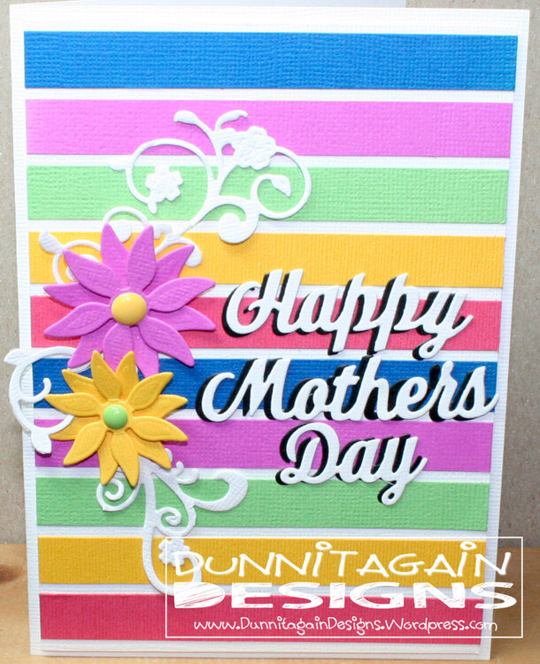 Colorful Mother&#039;s Day card