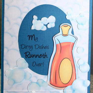 Dirty Dishes (Clear Dollar Stamps)