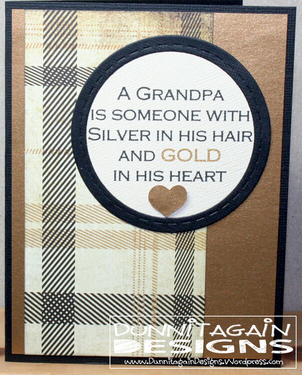 Grandpa Gold Heart