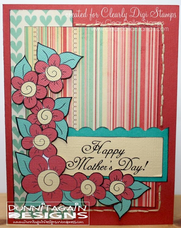 Happy Mother&#039;s Day - Floral Card