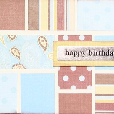 Happy Birthday Card