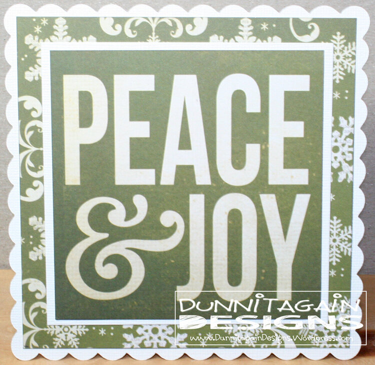 Peace &amp; Joy