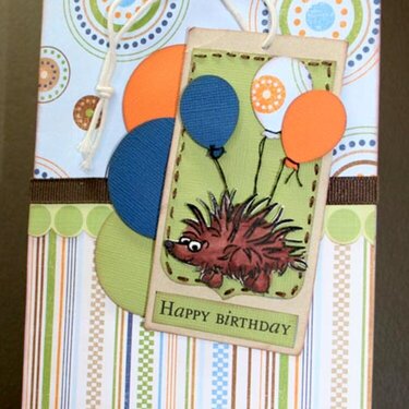 Porcupine (Outside) - Happy Birthday