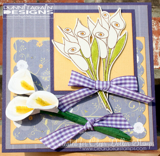 Calla Lilies Easter Card