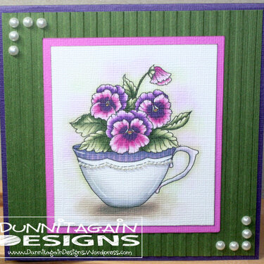 Teacup Pansies