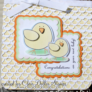 Baby chicks - Clear Dollar Stamps